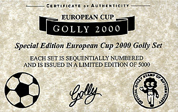 Euro 2000 Certificate
