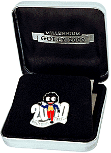 Boxed Silver Millennium Brooch